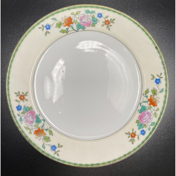 Bread Plate By Meito China Hand Painted From Japan VINTAGE #2 - Picture 1 of 5